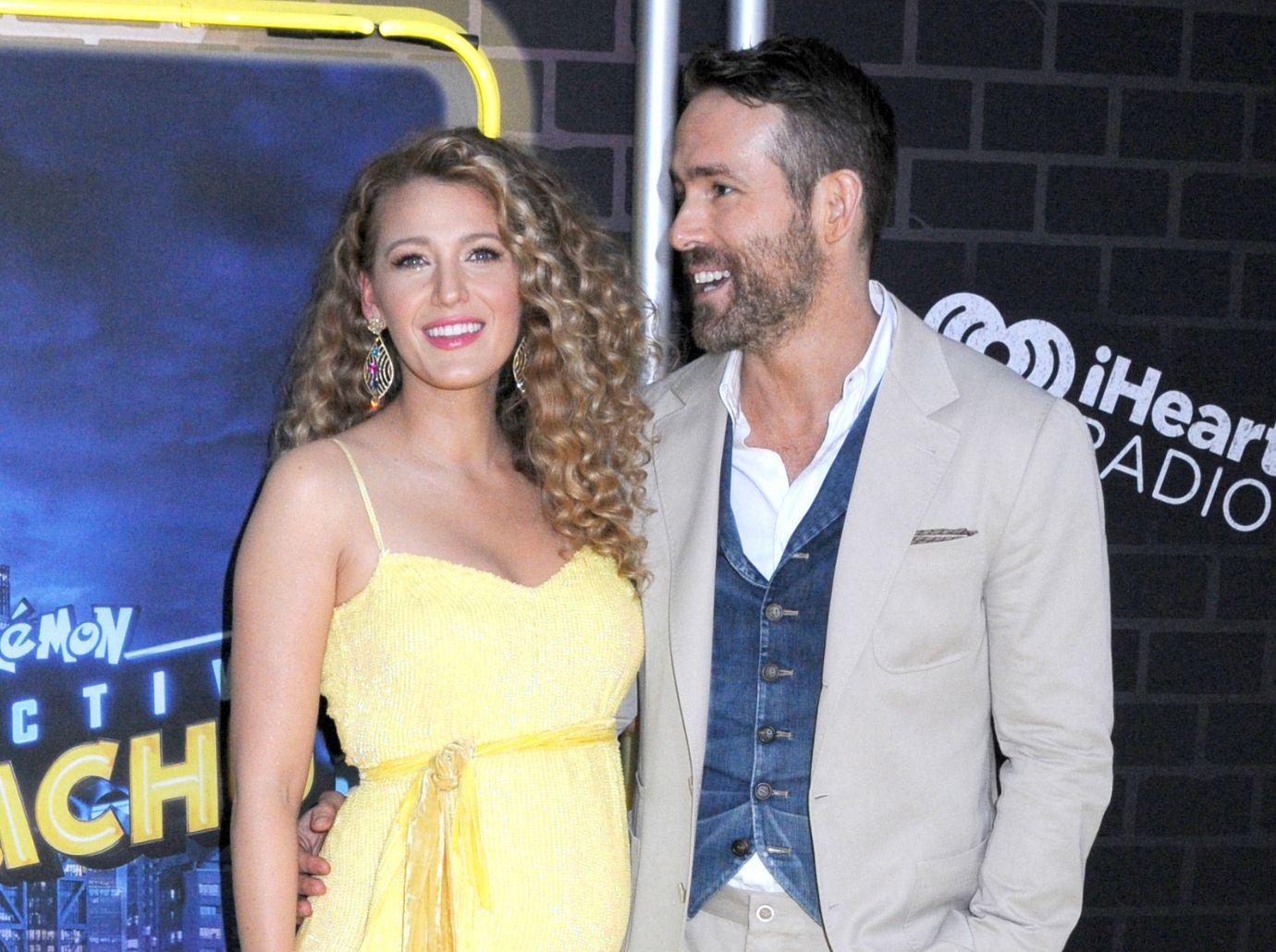 ryan reynolds jokes wife blake livelys beauty no slouch