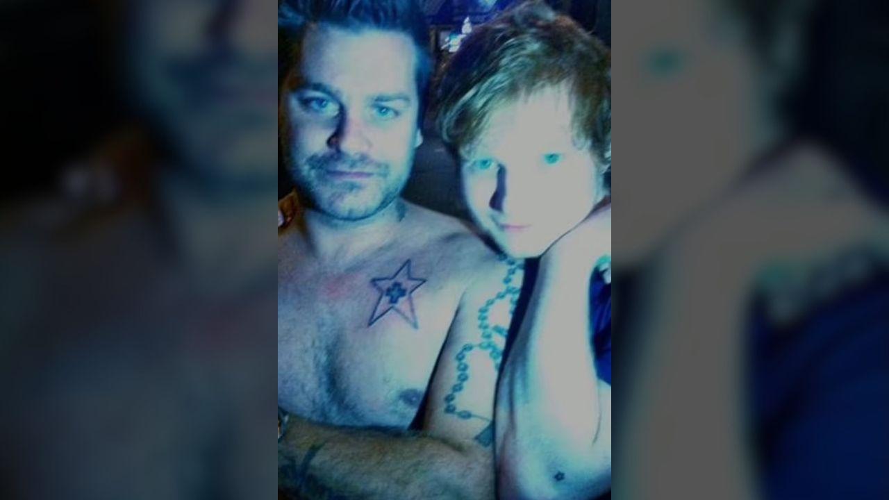 Image of Jethro Sheeran claimed he 'saw the snake' in cousin Ed Sheeran.