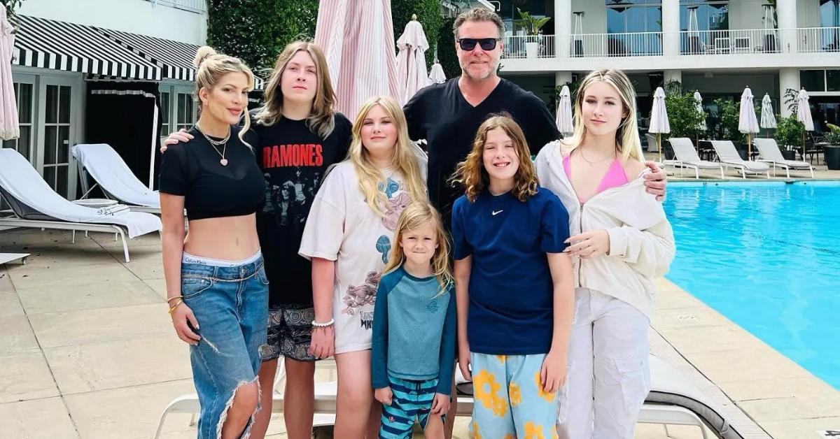 tori spelling not stable divorce dean mcdermott fight flight mode