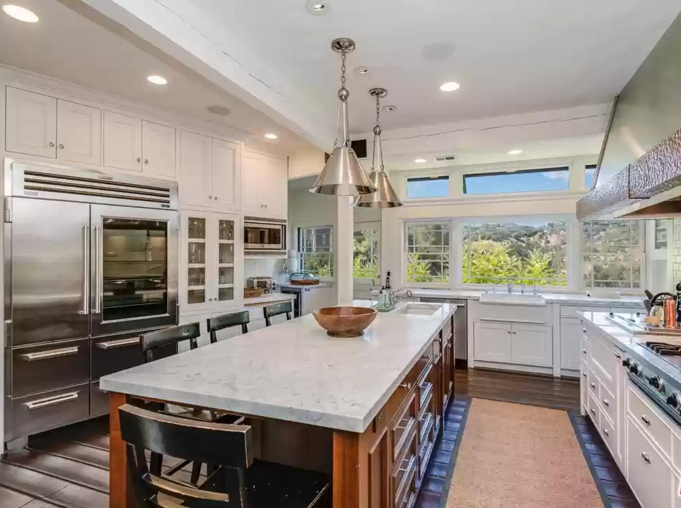 brooke shields kitchen