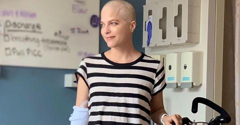 Selma Blair Shaved Head MS Treatment
