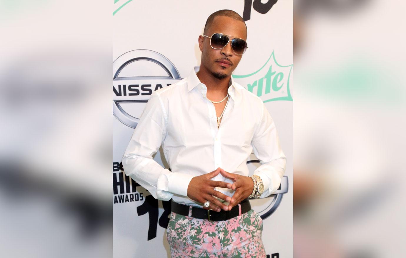 T.I. At Arrivals at The 2018 BET Hip Hop Awards