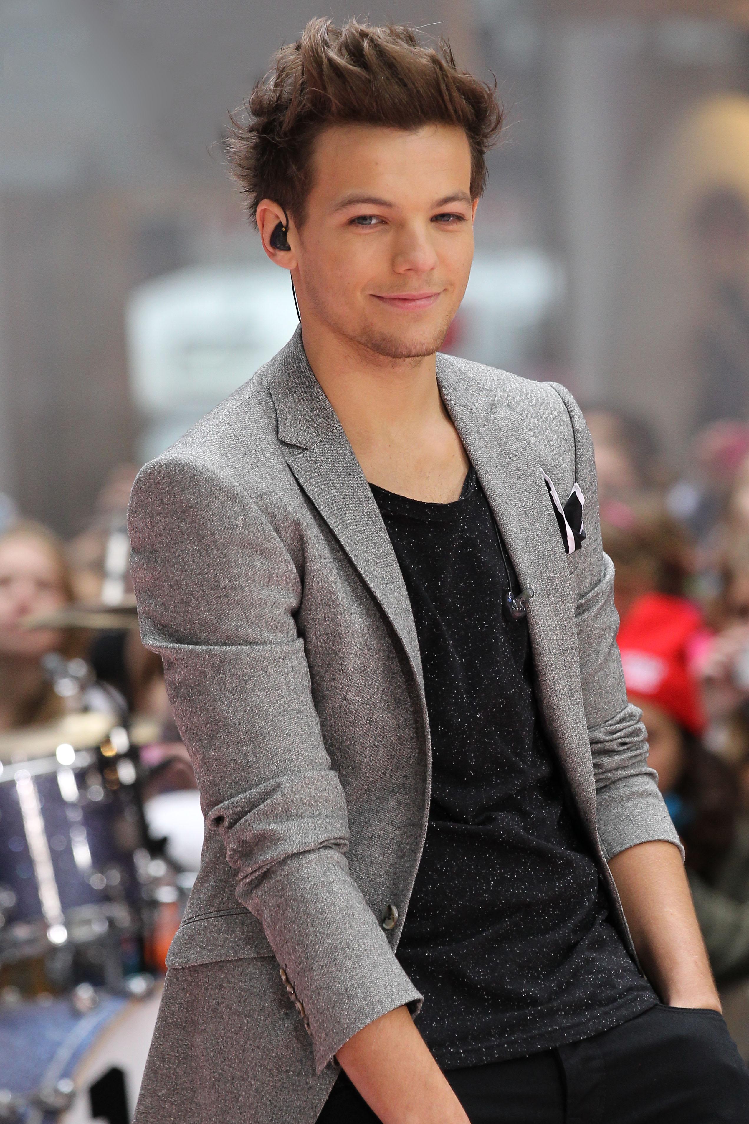 One Direction&#8217;s Louis Tomlinson performs on NBC&#8217;s &#8216;The Today Show&#8217; in Rockefeller Plaza, NYC