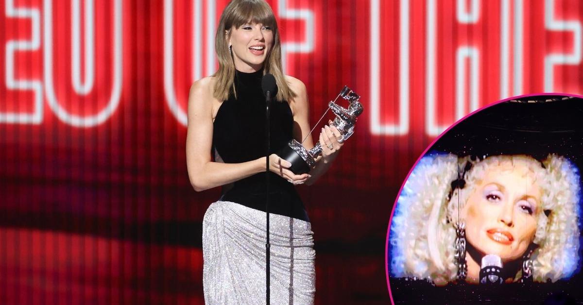 Taylor Swift Gives Sweet Shout-Out to 'Ultimate Showgirl' Dolly Parton as She Accepts Award at 2026 VMAs: 'Her Storytelling Was So Vivid'