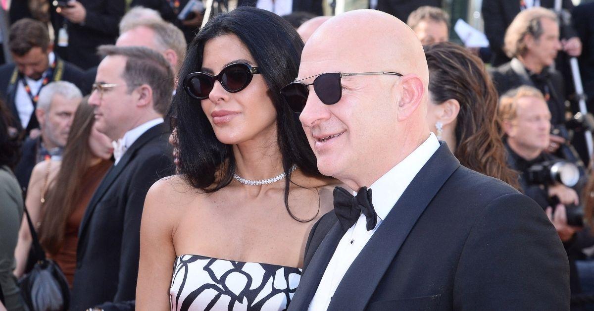 Photo of Lauren Sanchez and Jeff Bezos