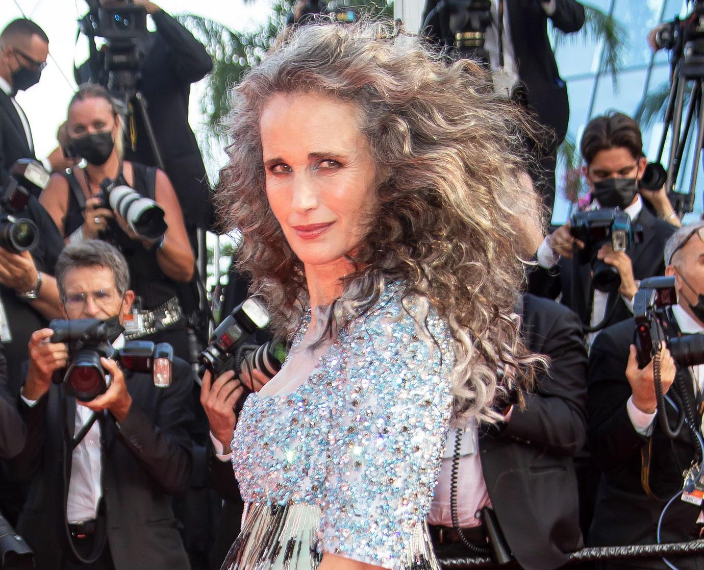 andie macdowell at cannes