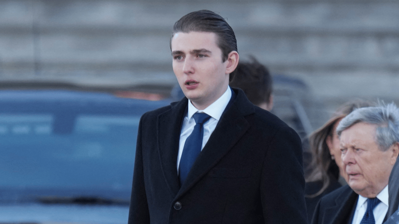 photo of A U.S. Rep said Barron Trump should testify about the Tate brothers' crimes.