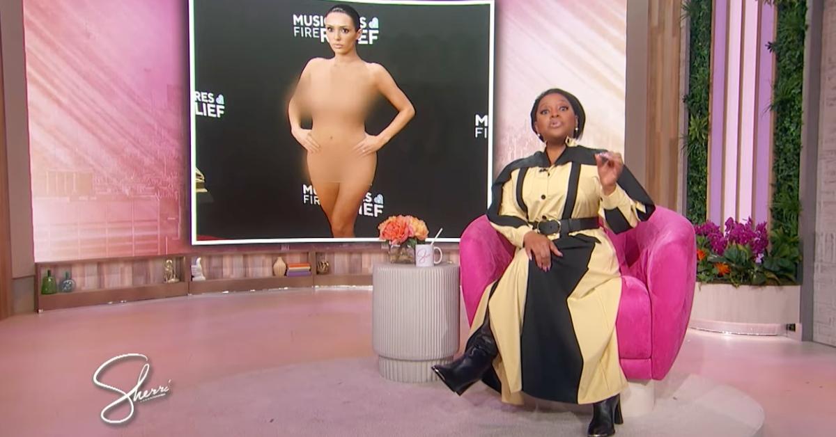 sherri shepherd shames meghan thee stallion julia fox risque dresses