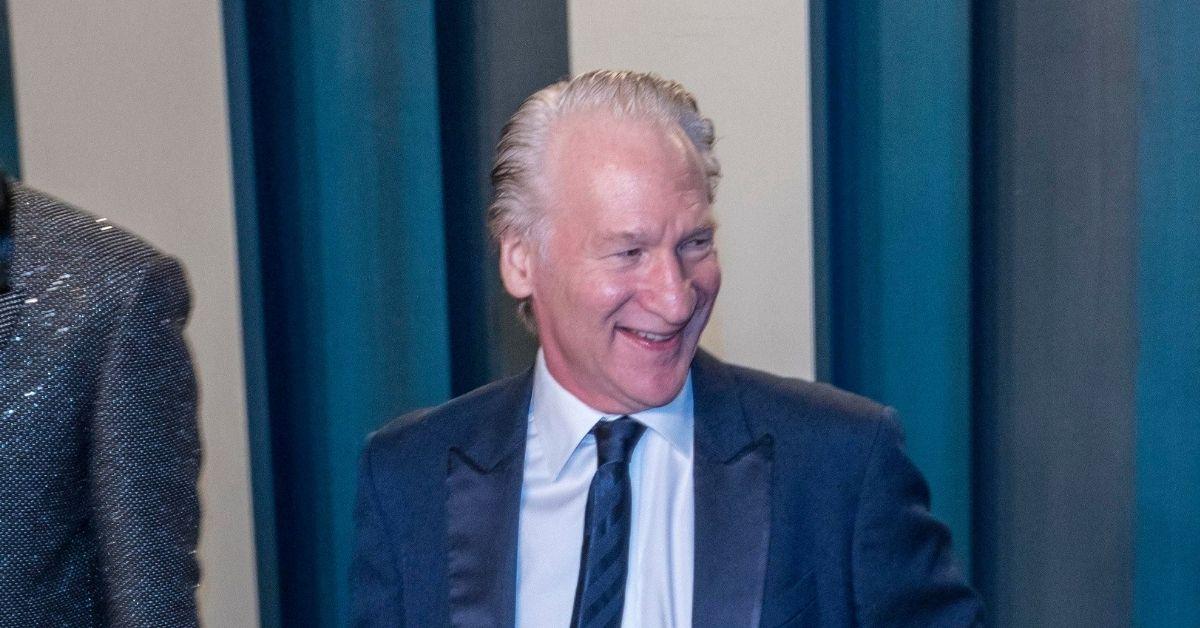 image of Bill Maher previously met with Donald Trump for dinner. 