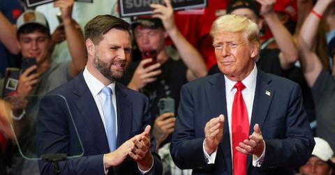 J.D. Vance and Donald Trump