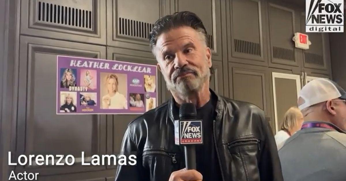 image of Lorenzo Lamas said he never expected they would reconnect romantically.