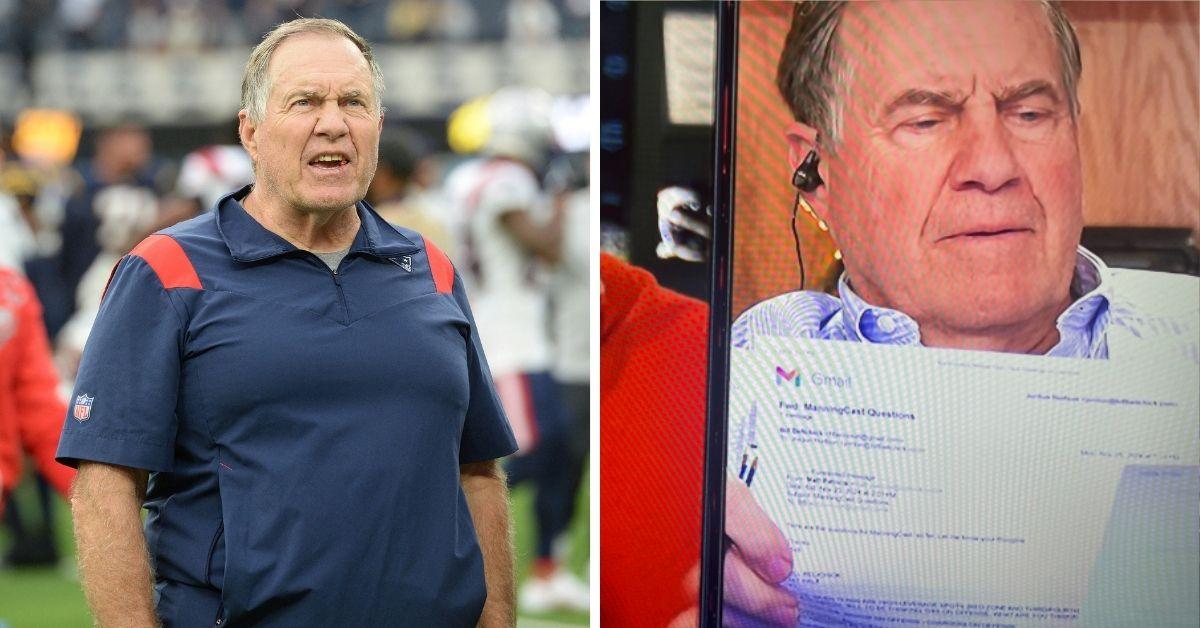 bill belichick printed email espn live