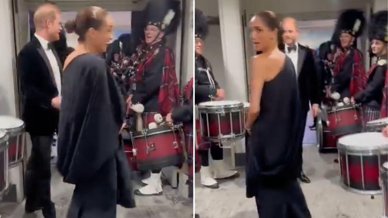 image of prince harry and meghan markle