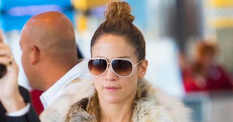 Jennifer lopez fur coat