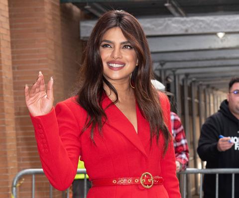 priyanka chopra exits the view television taping