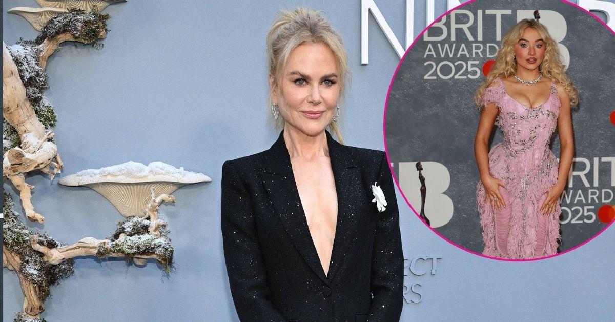 image of Nicole Kidman was 'arrested' by Sabrina Carpenter during her 'Short n Sweet' concert in Nashville on November 4.