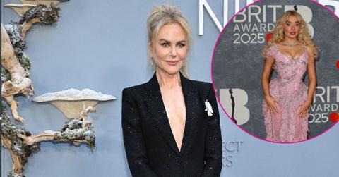 image of Nicole Kidman was 'arrested' by Sabrina Carpenter during her 'Short n Sweet' concert in Nashville on November 4.