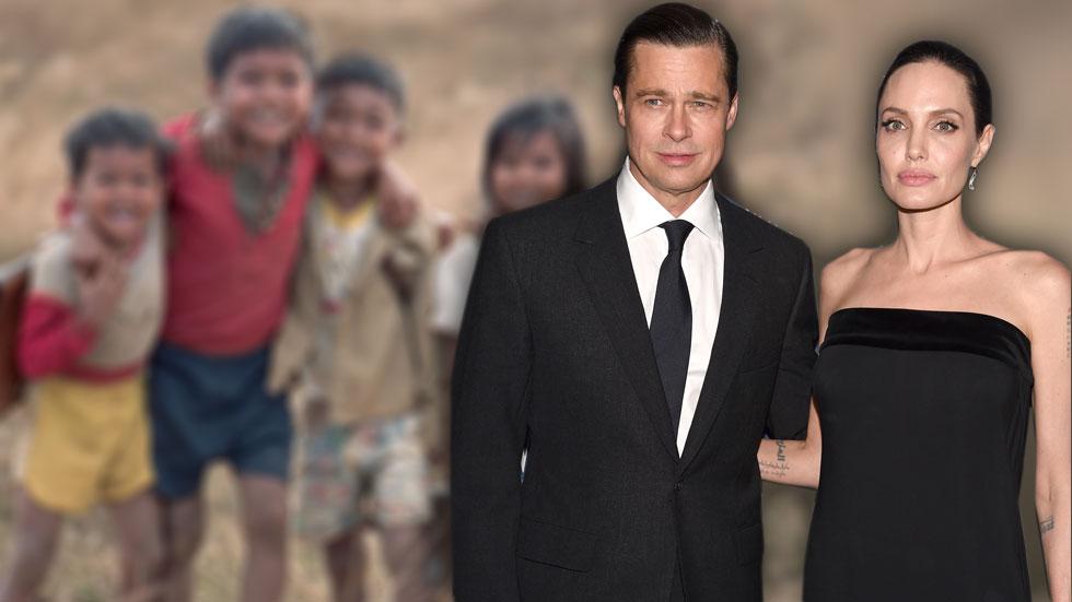 angelina jolie adopitng child brad pitt kids