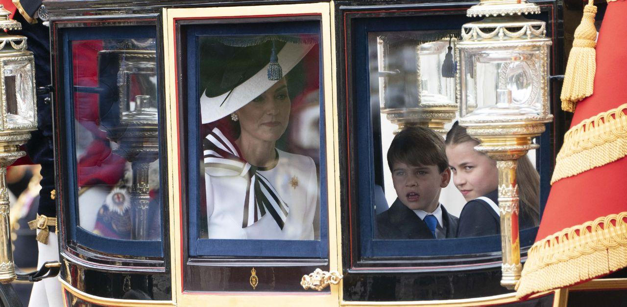 king charles kate middleton close relationship full display trooping the colour