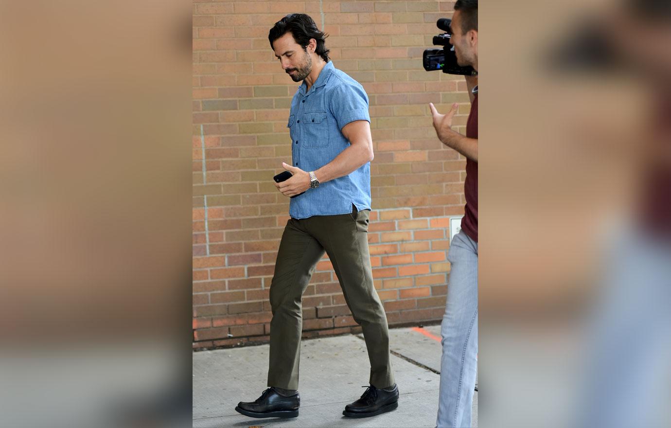 Milo Ventimiglia Seen at Pier 92