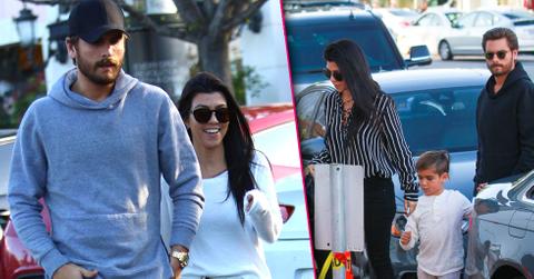 Kourtney scott disick reunite