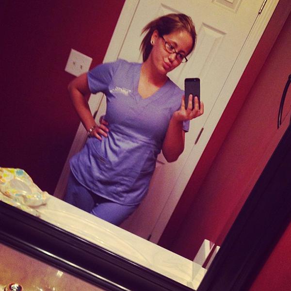 Jenelle evans scrubs