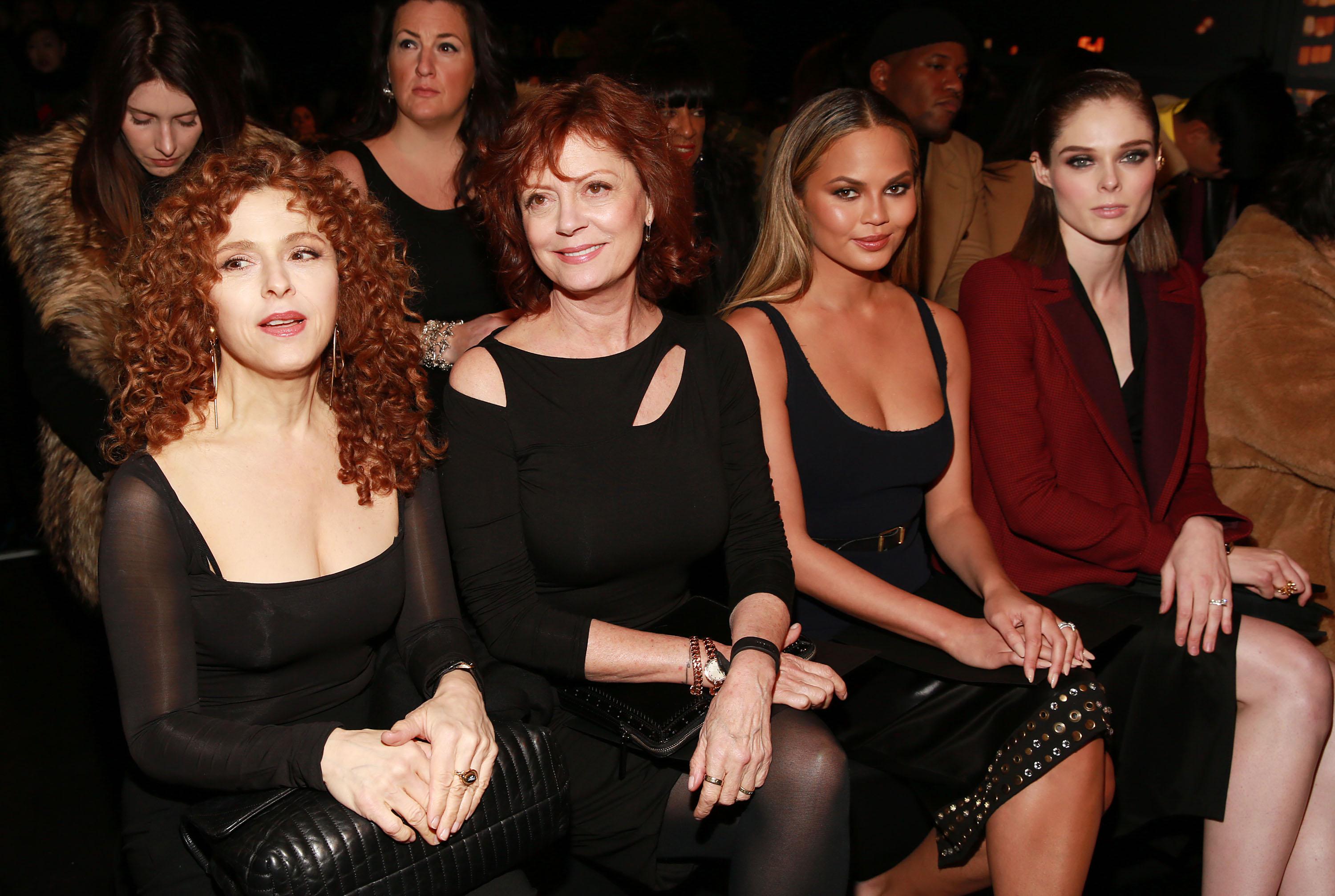 Bernadette Peters, Susan Sarandon, Chrissy Teigen, Coco Rocha