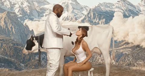 Photo of Kanye West and Bianca Censori
