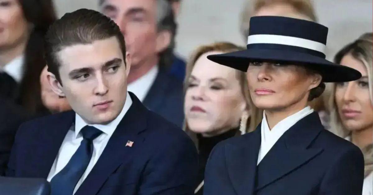 image of It's unclear how much the first couple's son, Barron, will be featured in the film.