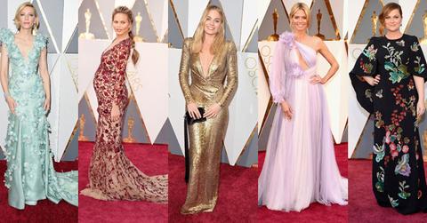 best worse wackiest 2016 oscar dresses