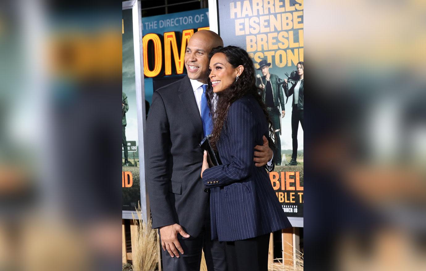 rosario dawson cory booker