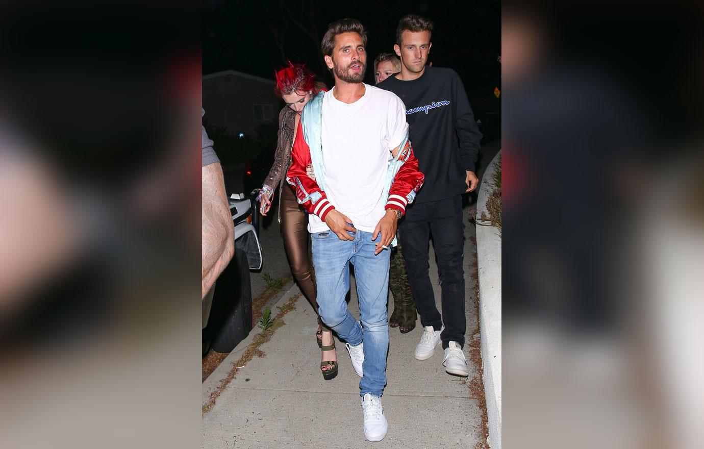 Scott Disick & Kris Humphries Party In NYC