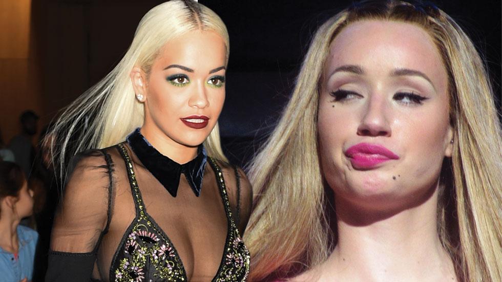 rita ora and iggy azalea kiss