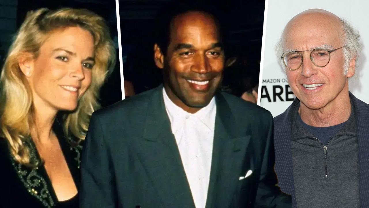 Photo of Nicole Brown Simpson, O.J. Simpson and Larry David