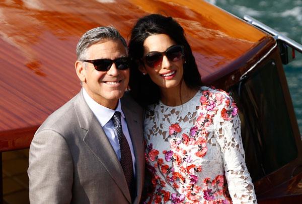 George Clooney and Amal Alamuddin 04