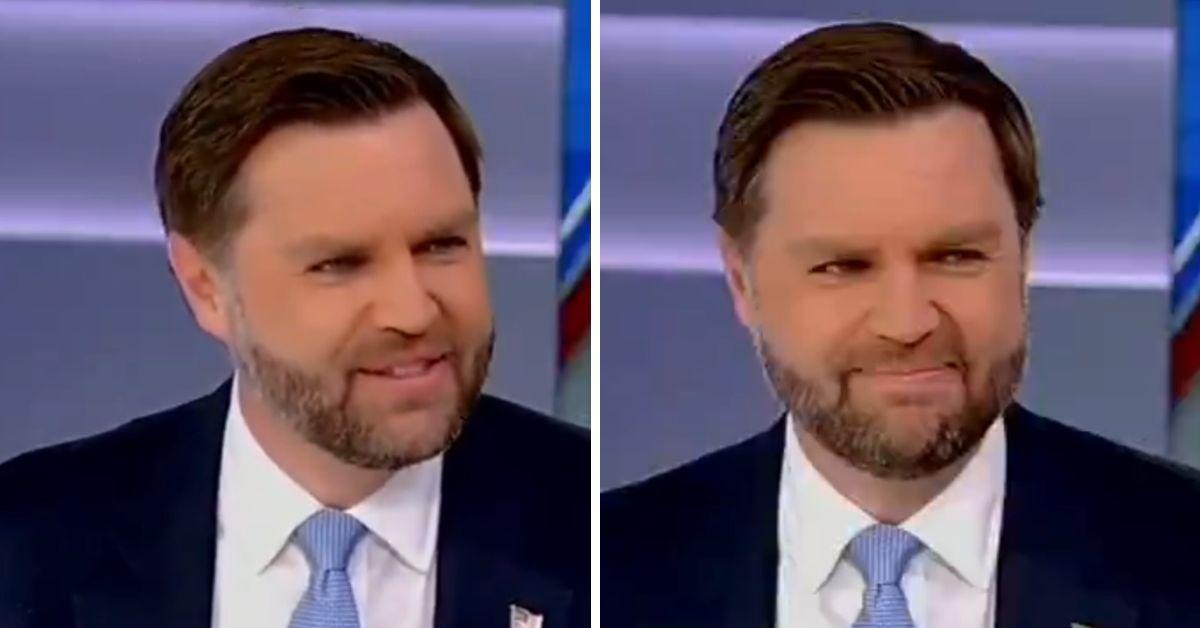 image of J.D. Vance was mocked for his look during a recent interview.