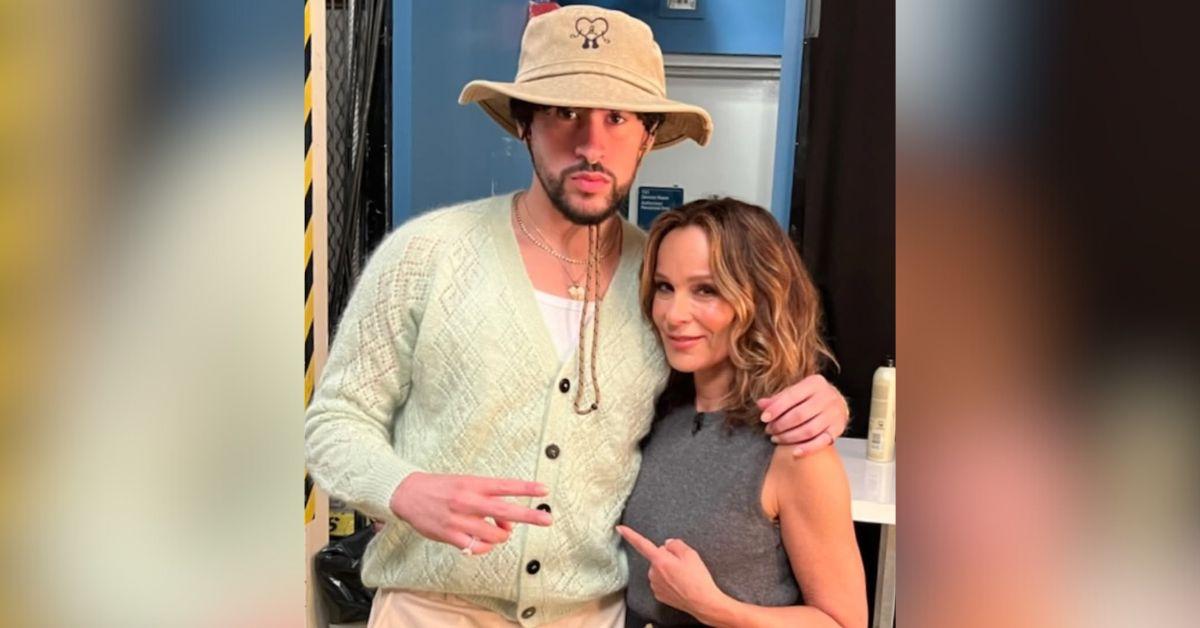 image of The star raved over Bad Bunny in a post. 