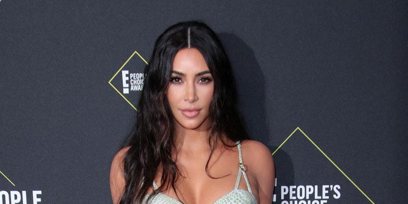 Kim Kardashian Is Using 'Creamy Velvet' Instead of Wrapping Paper