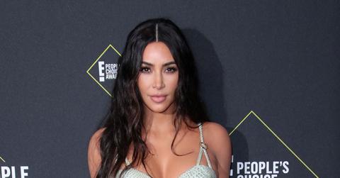 Kim Kardashian On Red Carpet