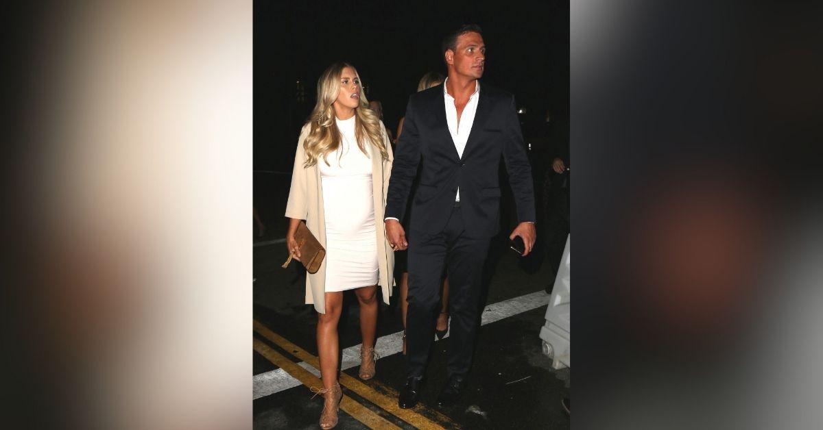 image of Ryan Lochte and Kayla Reid were married in 2018 and share three children together.