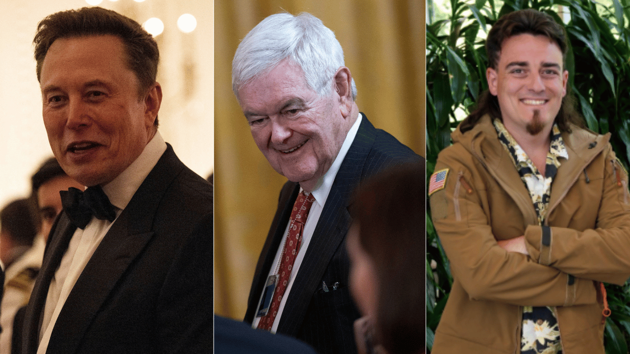 Elon Musk ; Newt Gingrich ; Palmer Luckey