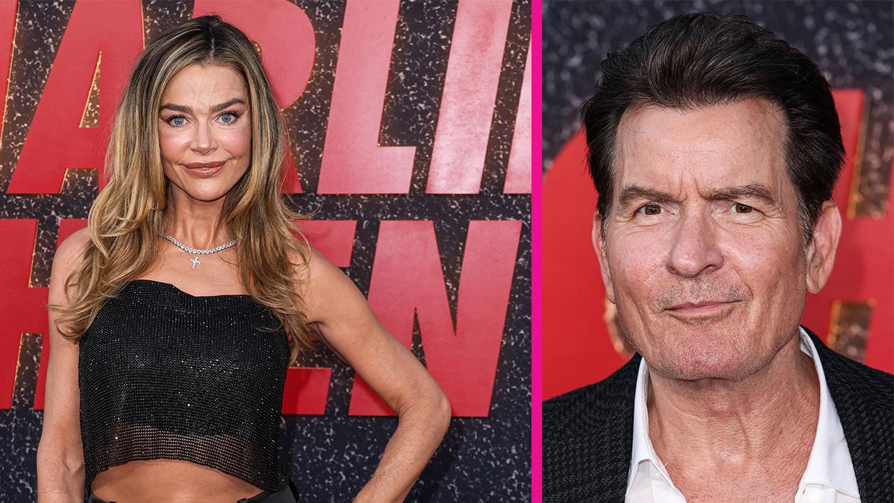 Denise Richards,Charlie Sheen. 