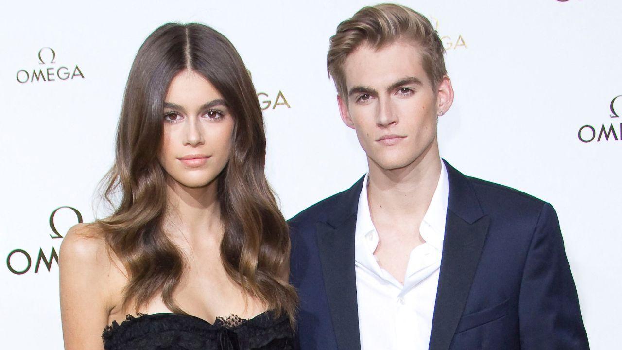 Photo of Kaia Gerber and Presley Gerber