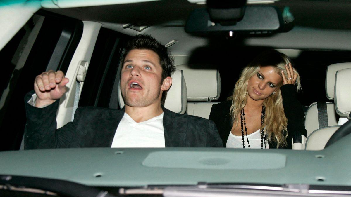 Photo of Nick Lachey and Jessica Simpson
