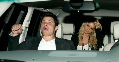 Photo of Nick Lachey and Jessica Simpson