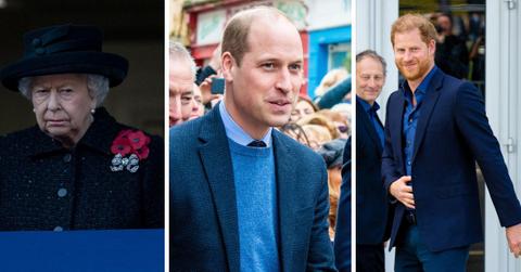 prince william didnt want see prince harry queen elizabeth death