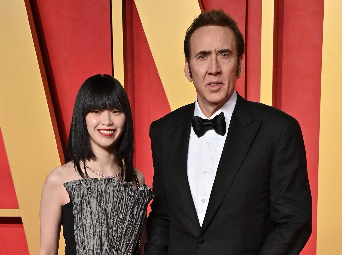 nicolas cage never expected  kids different women first daughter