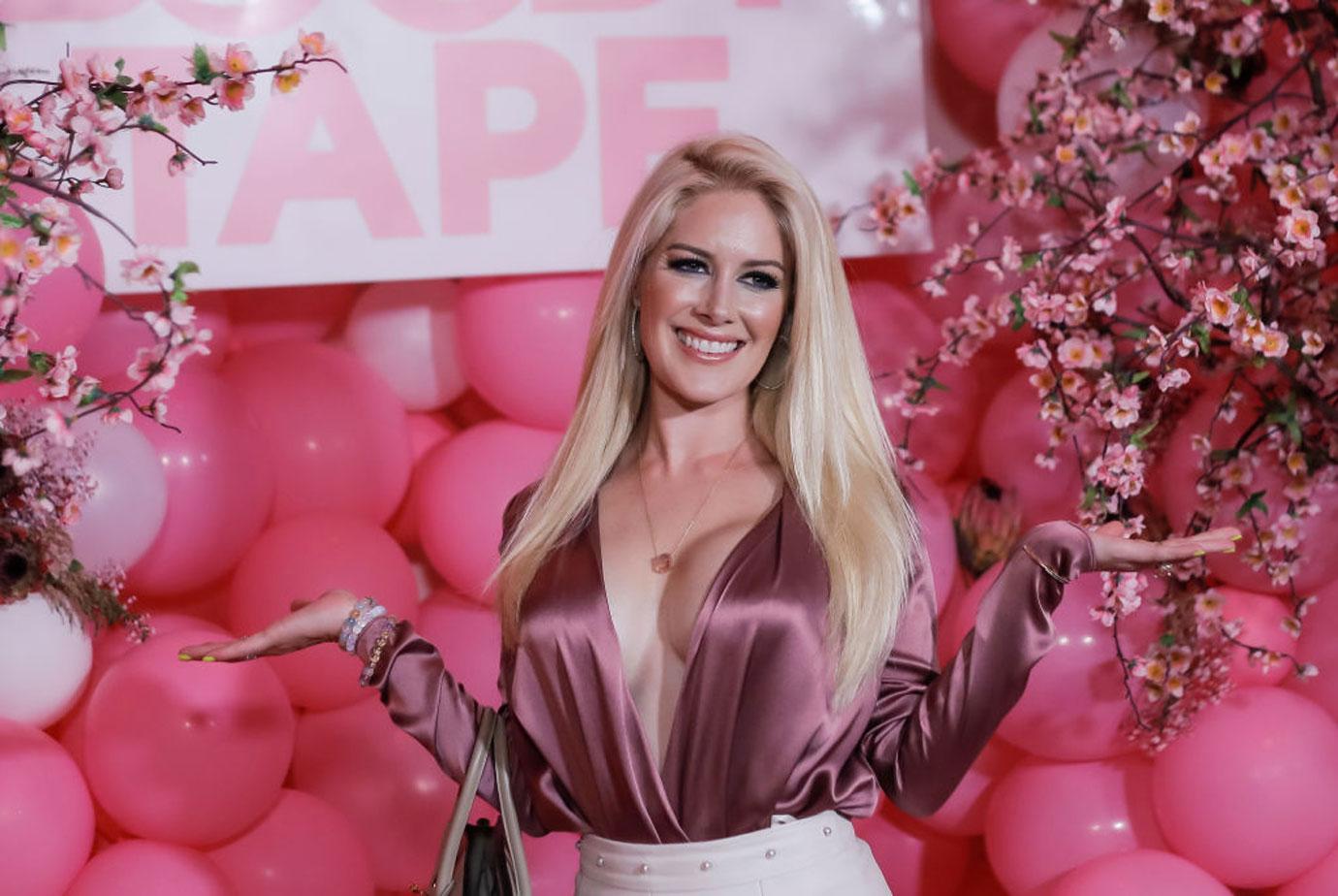 Heidi Montag Pink Shirt Baby Plans