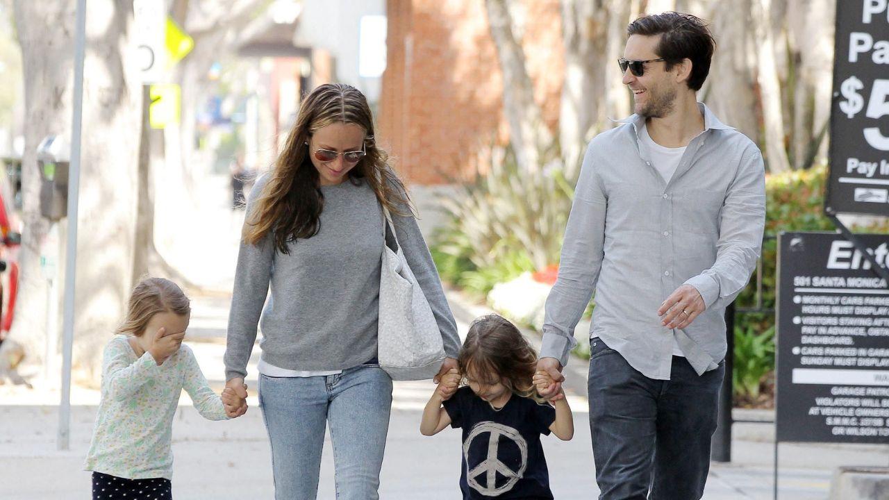 Image of Jennifer Meyer has built a strong blended family unit with ex-husband Tobey Maguire and their kids.