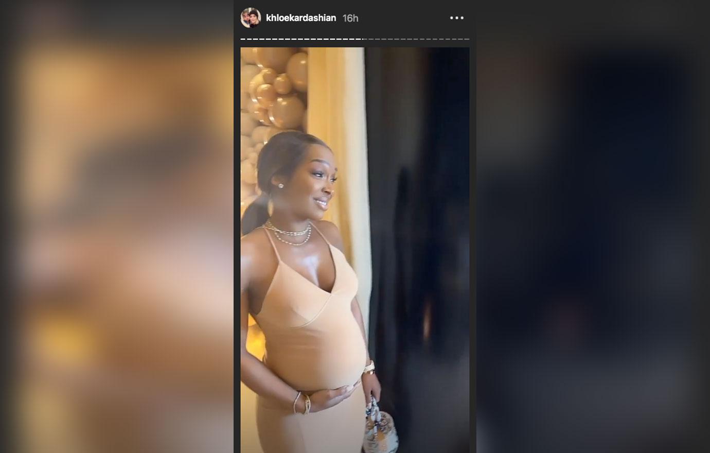 Pregnant [Malika Haqq] Thanks Ex-Boyfriend [O.T. Genasis] At Her Baby Shower For Giving Her A Boy